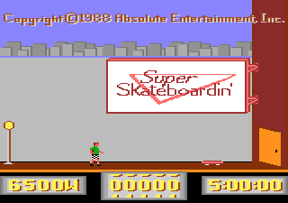Super Skateboardin' screenshot 4 for Atari 7800